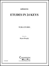 ETUDES IN 24 KEYS Tuba P.O.D. cover